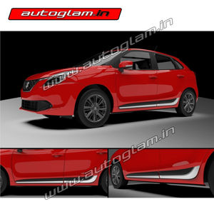 Maruti Suzuki Baleno 2015+ Side Cladding, Set of 4, AGMSB15SC