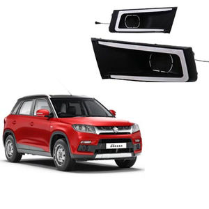 Maruti Suzuki Brezza Car Fog Lamp kit Chrome cover 55W, AGMSB419FL