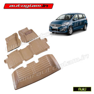 AGMSE2BG, 5D MATS FOR MARUTI SUZUKI ERTIGA, Color - BEIGE, High Quality Product!