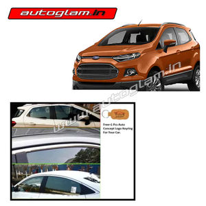 Ford EcoSport 2013-17 Car Window Frame Stainless Steel Chrome Garnish Trim Exterior, AGFE382CA