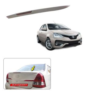 Lip Spoiler with Reflector for Toyota Etios 2019-2020 Models, Color - HARMONY BEIGE, AGTE19LSHB