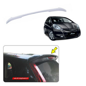 Roof Spoiler for Honda Jazz 2012-2014 Models, Color - CRYSTAL BLACK, AGHJ12RSCB