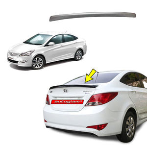 Hyundai 4S Verna Fluidic 2015-2016 Lip Spoiler , Color - PURE WHITE, AGHV55LSPW