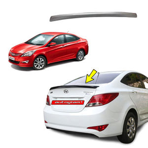 Hyundai 4S Verna Fluidic 2015-2016 Lip Spoiler , Color - RED PASSION, AGHV55LSRP