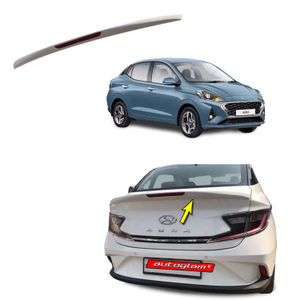 Hyundai Aura Lip Spoiler with reflector, Color - ALPHA BLUE, AGHALSAB