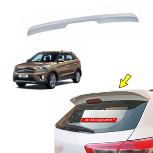 Roof Spoiler for Hyundai Creta 2015-2017 Models, Color - EARTH BROWN, Latest Style, AGHC15RSEB