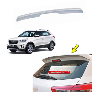  Roof Spoiler for Hyundai Creta 2015-2017 Models, Color - POLAR WHITE, Latest Style, AGHC15RSPW