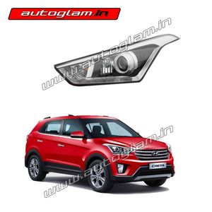 Hyundai Creta 2015-17 SX,SX+,SX(O) Models Headlight Assembly – Left Side, AGHCT1HAL 