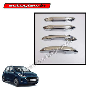 Hyundai Grand i10 Nios 2019+ Chrome Handle Cover, Set of 4 Pcs, AGHI10N3HC