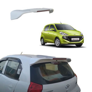 Roof Spoiler with LED Light for Hyundai Santro 2018+ Models, Color - Diana Green, AGHSRSDG