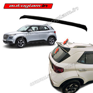 Roof Spoiler for Hyundai Venue 2019+, Color -Typhoon Silver, AGHV19RTS1