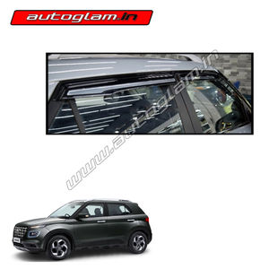 Hyundai Venue Chrome Line Door Visor, AGHV36CDV