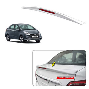 Lip Spoiler with Reflector Hyundai Xcent 2017+, Color - TITAN GREY, Latest Style, AGHX17LSTG