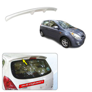 Roof Spoiler for Hyundai i20 2008-2011 all Models, Color - DARK GREY METALLIC, AGHi20RSDGM