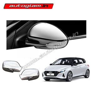 Hyundai i20 2020+ Chrome Mirror Cover, Set of 2 Pcs, AGHI20E20MC