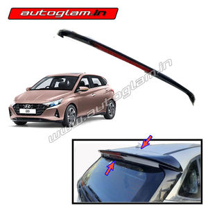 Roof Spoiler for Hyundai i20 2020+ all Models, with LED Color-Metallic Copper, AGRi20MC