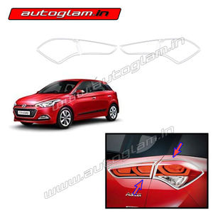 Hyundai i20 Elite Chrome Tail Light Cover,  AGHI211CA