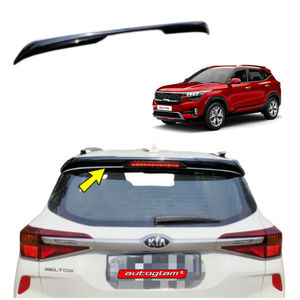 Roof Spoiler Kia Seltos, Color - BLACK, Latest Style, AGKS19RSB