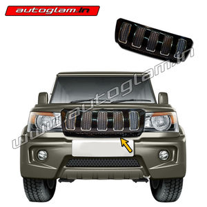 Mahindra Bolero 2011-2020 Jeep Compass Style Front Grill, AGMB301FG