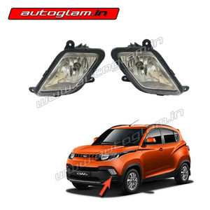 Mahindra KUV100 Fog Lamp with DRL - Set of 2, AGMK100FL