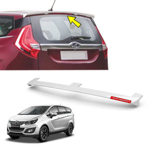 Roof Spoiler for Mahindra Marazzo, Color - Iceberg White, Latest Style, AGMMRSIW