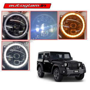 Mahindra Thar 2020+ LED Headlights, Set of 2 (Right+Left) AGMT20OP5