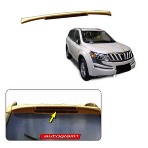 Roof Spoiler for Mahindra XUV500 2011-2015 Models, Color -  SATIN WHITE, AGMXUVRSSW