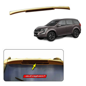 Roof Spoiler for Mahindra XUV500 2018+ all Models, Color -  LAKE SIDE BROWN, AGRSXUV18LSB