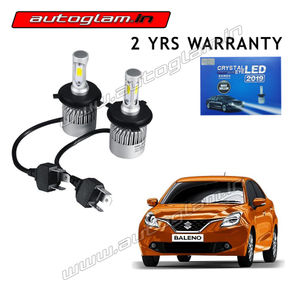 Maruti Suzuki Baleno H4 LED Kit 50W 6000K with 2 Years Warranty, AGMSB15LED