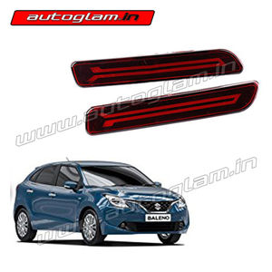 AGMSB01RR, MARUTI SUZUKI BALENO 2015+ REAR LED REFLECTOR-AUTOGLAM