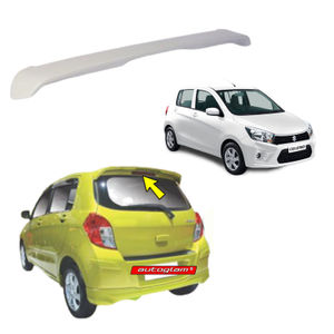 Roof Spoiler for Maruti Suzuki Celerio 2014+, Color - ARCTIC WHITE, AGMSC393RS