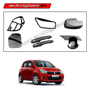 Maruti Suzuki Celerio Black Show Kit, Set of 6 Items, AGMSCBSK22