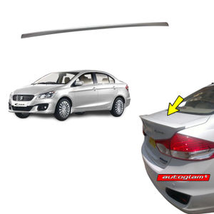 Maruti Suzuki Ciaz 2014-2018 Lip Spoiler, Color - PEARL SNOW WHITE, AGMSC14LSSW