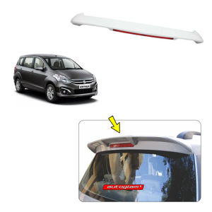 Roof Spoiler with LED Light for Maruti Suzuki Ertiga 2012-2018, Color - GRANITE GREY, AGMSE82RSL