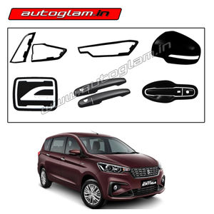 Maruti Suzuki Ertiga 2019+ Black Show Kit, Set of 6 Items, AGMSEBSK24