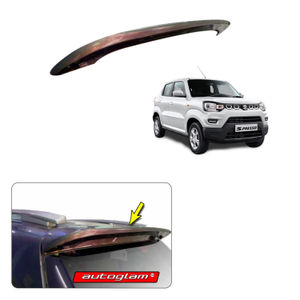 Roof Spoiler for Maruti Suzuki S-Presso, Color - SOLID SUPERIOR WHITE, Latest Style, AGMSPRSSSW