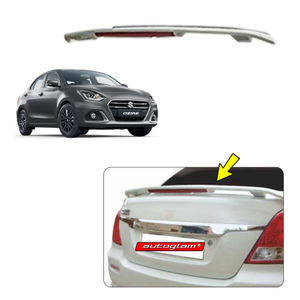 Lip Spoiler with Reflector for Maruti Suzuki Swift Dzire 2017+, Color - MAGMA GREY, AGMSSDLSMG1