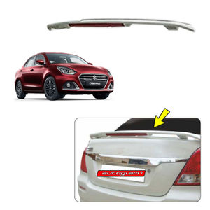 Lip Spoiler with Reflector for Maruti Suzuki Swift Dzire 2017+, Color - PHOENIX RED, AGMSSDLSPR1