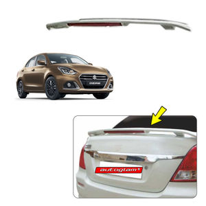 Lip Spoiler with Reflector for Maruti Suzuki Swift Dzire 2017+, Color - SHERWOOD BROWN, AGMSSDLSSB1