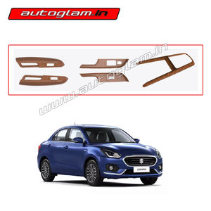 Maruti Suzuki Swift Dzire 2017+ Wooden Interior Kit, Set of 5 Pcs, AGMSS541WK