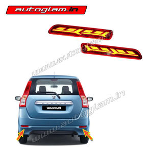 Maruti Suzuki WagonR 2019+LED Rear Reflector, AGMSW12LR