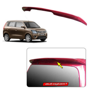 Roof Spoiler Maruti Suzuki WagonR 2019+ Models, Color - NUTMEG BROWN, Latest Style, AGMSWRSNB