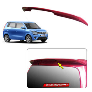 Roof Spoiler Maruti Suzuki WagonR 2019+ Models, Color - POOLSIDE BLUE, Latest Style, AGMSWRSPB