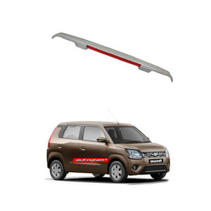 Roof Spoiler with LED Light Maruti Suzuki WagonR 2019+ Models, Color - NUTMEG BROWN, AGMSWRSANB