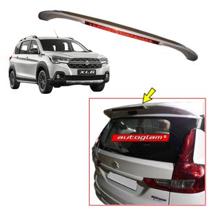 Roof Spoiler with LED Light for Maruti Suzuki XL6 2019+, Color - PEARL ARCTIC WHITE, AGMXL6AWL