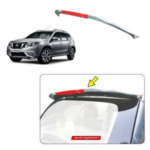 Roof Spoiler with LED Light for Nissan Terrano, Color - BLADE SILVER, AGNTRSBS