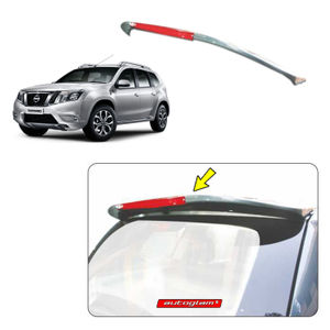 Roof Spoiler with LED Light for Nissan Terrano, Color - PEARL WHITE, AGNTRSPW