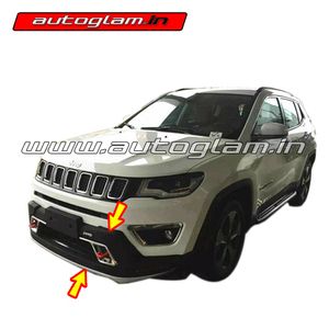 AGJC121NGB, JEEP COMPASS FRONT & REAR NUDGE GUARD/BUMPER GUARD