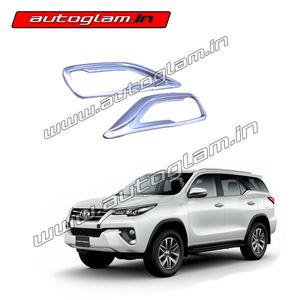 AGTF13RRT, REAR REFLECTOR CHROME TRIM FOR TOYOTA FORTUNER 2016+ MODELS