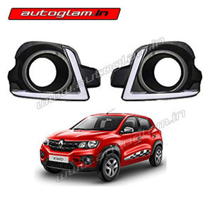 Renault Kwid 2015-2019 Fog Lamp Neon LED with Turn Signal, AGRK502DRL